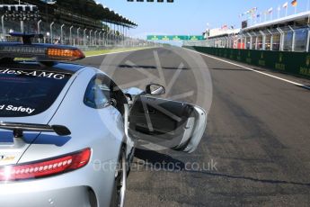 World © Octane Photographic Ltd. GP3 – Hungarian GP – Race 2. Mercedes AMG GTr safety car on the grid Hungaroring, Budapest, Hungary. Sunday 29th July 2018.