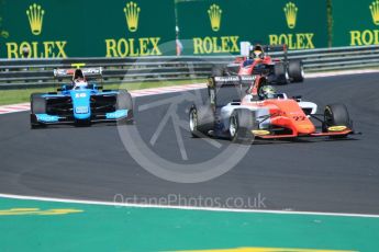 World © Octane Photographic Ltd. GP3 – Hungarian GP – Race 2. MP Motorsport - Dorian Boccolacci and Jenzer Motorsport - Juan Manual Correa. Hungaroring, Budapest, Hungary. Sunday 29th July 2018.