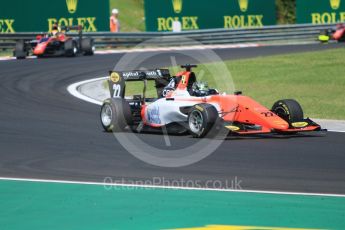 World © Octane Photographic Ltd. GP3 – Hungarian GP – Race 2. MP Motorsport - Dorian Boccolacci and ART Grand Prix - Callum Illot. Hungaroring, Budapest, Hungary. Sunday 29th July 2018.