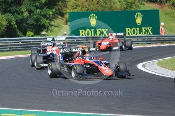 World © Octane Photographic Ltd. GP3 – Hungarian GP – Race 2. ART Grand Prix - Nikita Mazepin and Trident - Pedro Piquet. Hungaroring, Budapest, Hungary. Sunday 29th July 2018.
