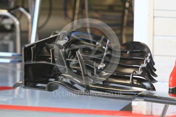 World © Octane Photographic Ltd. Formula 1 – Hungarian GP - Pitlane. Haas F1 Team VF-18. Hungaroring, Budapest, Hungary. Thursday 26th July 2018.