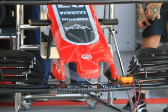 World © Octane Photographic Ltd. Formula 1 – Hungarian GP - Pitlane. Haas F1 Team VF-18 – Kevin Magnussen. Hungaroring, Budapest, Hungary. Thursday 26th July 2018.