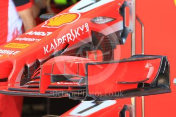 World © Octane Photographic Ltd. Formula 1 – Hungarian GP - Pitlane. Scuderia Ferrari SF71-H. Hungaroring, Budapest, Hungary. Thursday 26th July 2018.