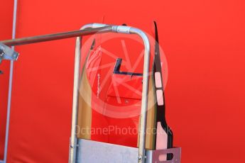 World © Octane Photographic Ltd. Formula 1 – Hungarian GP - Pitlane. Scuderia Ferrari SF71-H. Hungaroring, Budapest, Hungary. Thursday 26th July 2018.