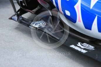 World © Octane Photographic Ltd. Formula 1 – Hungarian GP - Pit Lane. Sahara Force India VJM11. Hungaroring, Budapest, Hungary. Thursday 26th July 2018.