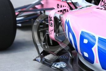 World © Octane Photographic Ltd. Formula 1 – Hungarian GP - Pit Lane. Sahara Force India VJM11. Hungaroring, Budapest, Hungary. Thursday 26th July 2018.