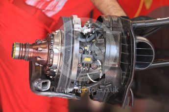 World © Octane Photographic Ltd. Formula 1 – Hungarian GP - Pit Lane. Scuderia Ferrari SF71-H. Hungaroring, Budapest, Hungary. Thursday 26th July 2018.