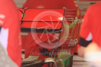 World © Octane Photographic Ltd. Formula 1 – Hungarian GP - Pit Lane. Scuderia Ferrari SF71-H. Hungaroring, Budapest, Hungary. Thursday 26th July 2018.
