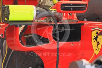 World © Octane Photographic Ltd. Formula 1 – Hungarian GP - Pit Lane. Scuderia Ferrari SF71-H. Hungaroring, Budapest, Hungary. Thursday 26th July 2018.