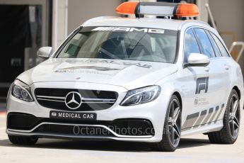 World © Octane Photographic Ltd. Formula 1 – Hungarian GP - Pit Lane. Mercedes AMG Medical car. Hungaroring, Budapest, Hungary. Thursday 26th July 2018.