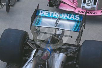 World © Octane Photographic Ltd. Formula 1 – Hungarian GP - Pit Lane. Mercedes AMG Petronas Motorsport AMG F1 W09 EQ Power+ - Valtteri Bottas. Hungaroring, Budapest, Hungary. Thursday 26th July 2018.