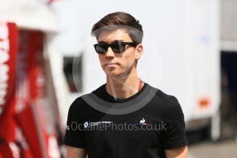 World © Octane Photographic Ltd. FIA Formula 2 (F2) – Hungarian GP - Paddock. ART Grand Prix - Jack Aitken. Hungaroring, Budapest, Hungary. Thursday 26th July 2018.