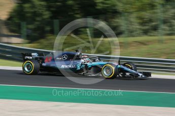 World © Octane Photographic Ltd. Formula 1 – Hungarian Post-Race Test - Day 1. Mercedes AMG Petronas Motorsport AMG F1 W09 EQ Power+ - George Russell. Hungaroring, Budapest, Hungary. Tuesday 31st July 2018.
