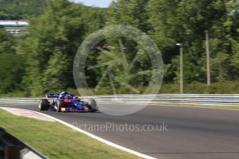 World © Octane Photographic Ltd. Formula 1 – Hungarian Post-Race Test - Day 1. Scuderia Toro Rosso STR13 – Brendon Hartley. Hungaroring, Budapest, Hungary. Tuesday 31st July 2018.