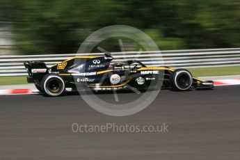 World © Octane Photographic Ltd. Formula 1 – Hungarian Post-Race Test - Day 1. Renault Sport F1 Team RS18 – Nico Hulkenberg. Hungaroring, Budapest, Hungary. Tuesday 31st July 2018.