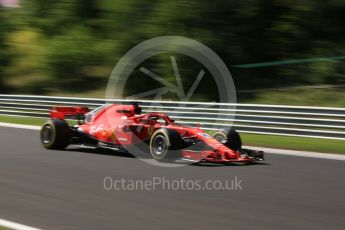 World © Octane Photographic Ltd. Formula 1 – Hungarian Post-Race Test - Day 1. Scuderia Ferrari SF71-H – Antonio Giovinazzi. Hungaroring, Budapest, Hungary. Tuesday 31st July 2018.