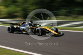 World © Octane Photographic Ltd. Formula 1 – Hungarian Post-Race Test - Day 1. Renault Sport F1 Team RS18 – Nico Hulkenberg. Hungaroring, Budapest, Hungary. Tuesday 31st July 2018.