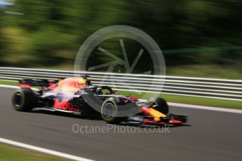 World © Octane Photographic Ltd. Formula 1 – Hungarian Post-Race Test - Day 1. Aston Martin Red Bull Racing TAG Heuer RB14 – Daniel Ricciardo. Hungaroring, Budapest, Hungary. Tuesday 31st July 2018.