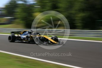 World © Octane Photographic Ltd. Formula 1 – Hungarian Post-Race Test - Day 1. Renault Sport F1 Team RS18 – Nico Hulkenberg. Hungaroring, Budapest, Hungary. Tuesday 31st July 2018.