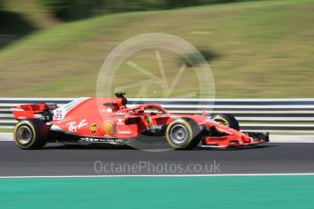 World © Octane Photographic Ltd. Formula 1 – Hungarian Post-Race Test - Day 1. Scuderia Ferrari SF71-H – Antonio Giovinazzi. Hungaroring, Budapest, Hungary. Tuesday 31st July 2018.