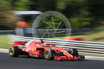 World © Octane Photographic Ltd. Formula 1 – Hungarian Post-Race Test - Day 1. Scuderia Ferrari SF71-H – Antonio Giovinazzi. Hungaroring, Budapest, Hungary. Tuesday 31st July 2018.