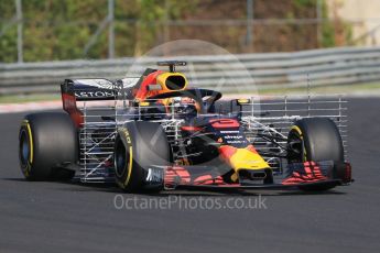 World © Octane Photographic Ltd. Formula 1 – Hungarian Post-Race Test - Day 1. Aston Martin Red Bull Racing TAG Heuer RB14 – Daniel Ricciardo. Hungaroring, Budapest, Hungary. Tuesday 31st July 2018.