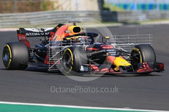 World © Octane Photographic Ltd. Formula 1 – Hungarian Post-Race Test - Day 1. Aston Martin Red Bull Racing TAG Heuer RB14 – Daniel Ricciardo. Hungaroring, Budapest, Hungary. Tuesday 31st July 2018.