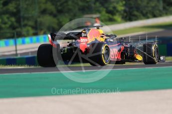 World © Octane Photographic Ltd. Formula 1 – Hungarian Post-Race Test - Day 1. Aston Martin Red Bull Racing TAG Heuer RB14 – Daniel Ricciardo. Hungaroring, Budapest, Hungary. Tuesday 31st July 2018.