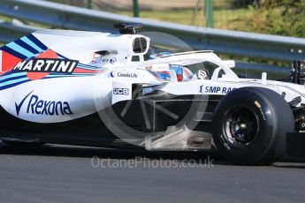 World © Octane Photographic Ltd. Formula 1 – Hungarian Post-Race Test - Day 1. Williams Martini Racing FW41 – Oliver Rowland. Hungaroring, Budapest, Hungary. Tuesday 31st July 2018.