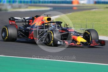 World © Octane Photographic Ltd. Formula 1 – Hungarian Post-Race Test - Day 1. Aston Martin Red Bull Racing TAG Heuer RB14 – Daniel Ricciardo. Hungaroring, Budapest, Hungary. Tuesday 31st July 2018.