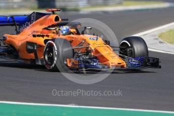 World © Octane Photographic Ltd. Formula 1 – Hungarian Post-Race Test - Day 1. McLaren MCL33 – Lando Norris. Hungaroring, Budapest, Hungary. Tuesday 31st July 2018.