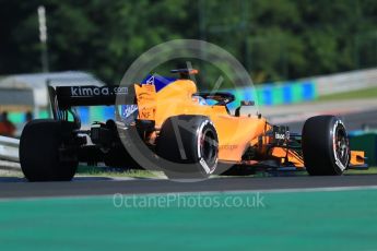 World © Octane Photographic Ltd. Formula 1 – Hungarian Post-Race Test - Day 1. McLaren MCL33 – Lando Norris. Hungaroring, Budapest, Hungary. Tuesday 31st July 2018.
