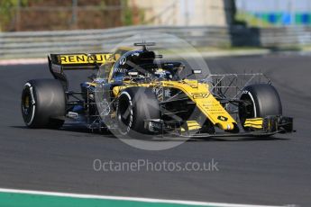World © Octane Photographic Ltd. Formula 1 – Hungarian Post-Race Test - Day 1. Renault Sport F1 Team RS18 – Nico Hulkenberg. Hungaroring, Budapest, Hungary. Tuesday 31st July 2018.