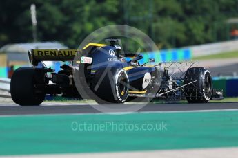 World © Octane Photographic Ltd. Formula 1 – Hungarian Post-Race Test - Day 1. Renault Sport F1 Team RS18 – Nico Hulkenberg. Hungaroring, Budapest, Hungary. Tuesday 31st July 2018.
