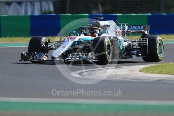 World © Octane Photographic Ltd. Formula 1 – Hungarian Post-Race Test - Day 1. Mercedes AMG Petronas Motorsport AMG F1 W09 EQ Power+ - George Russell. Hungaroring, Budapest, Hungary. Tuesday 31st July 2018.