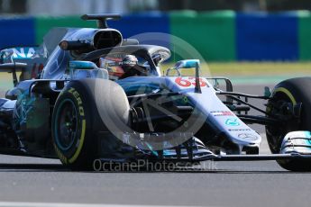 World © Octane Photographic Ltd. Formula 1 – Hungarian Post-Race Test - Day 1. Mercedes AMG Petronas Motorsport AMG F1 W09 EQ Power+ - George Russell. Hungaroring, Budapest, Hungary. Tuesday 31st July 2018.