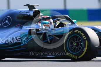 World © Octane Photographic Ltd. Formula 1 – Hungarian Post-Race Test - Day 1. Mercedes AMG Petronas Motorsport AMG F1 W09 EQ Power+ - George Russell. Hungaroring, Budapest, Hungary. Tuesday 31st July 2018.