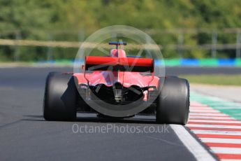 World © Octane Photographic Ltd. Formula 1 – Hungarian Post-Race Test - Day 1. Scuderia Ferrari SF71-H – Antonio Giovinazzi. Hungaroring, Budapest, Hungary. Tuesday 31st July 2018.