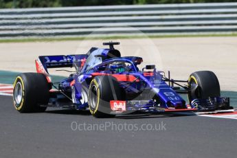World © Octane Photographic Ltd. Formula 1 – Hungarian Post-Race Test - Day 1. Scuderia Toro Rosso STR13 – Brendon Hartley. Hungaroring, Budapest, Hungary. Tuesday 31st July 2018.