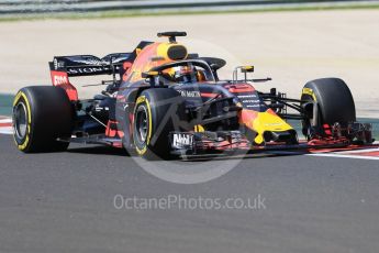 World © Octane Photographic Ltd. Formula 1 – Hungarian Post-Race Test - Day 1. Aston Martin Red Bull Racing TAG Heuer RB14 – Daniel Ricciardo. Hungaroring, Budapest, Hungary. Tuesday 31st July 2018.