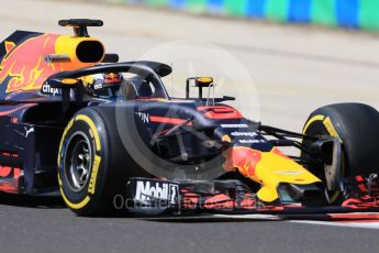 World © Octane Photographic Ltd. Formula 1 – Hungarian Post-Race Test - Day 1. Aston Martin Red Bull Racing TAG Heuer RB14 – Daniel Ricciardo. Hungaroring, Budapest, Hungary. Tuesday 31st July 2018.