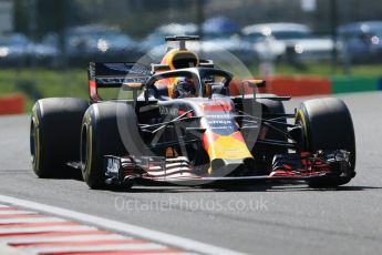 World © Octane Photographic Ltd. Formula 1 – Hungarian Post-Race Test - Day 1. Aston Martin Red Bull Racing TAG Heuer RB14 – Daniel Ricciardo. Hungaroring, Budapest, Hungary. Tuesday 31st July 2018.