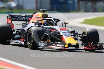 World © Octane Photographic Ltd. Formula 1 – Hungarian Post-Race Test - Day 1. Aston Martin Red Bull Racing TAG Heuer RB14 – Daniel Ricciardo. Hungaroring, Budapest, Hungary. Tuesday 31st July 2018.