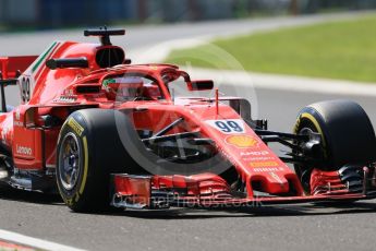 World © Octane Photographic Ltd. Formula 1 – Hungarian Post-Race Test - Day 1. Scuderia Ferrari SF71-H – Antonio Giovinazzi. Hungaroring, Budapest, Hungary. Tuesday 31st July 2018.