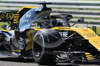 World © Octane Photographic Ltd. Formula 1 – Hungarian Post-Race Test - Day 1. Renault Sport F1 Team RS18 – Nico Hulkenberg. Hungaroring, Budapest, Hungary. Tuesday 31st July 2018.