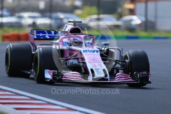 World © Octane Photographic Ltd. Formula 1 – Hungarian Post-Race Test - Day 1. Sahara Force India VJM11 – Nicholas Latifi. Hungaroring, Budapest, Hungary. Tuesday 31st July 2018.