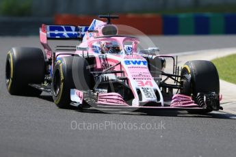 World © Octane Photographic Ltd. Formula 1 – Hungarian Post-Race Test - Day 1. Sahara Force India VJM11 – Nicholas Latifi. Hungaroring, Budapest, Hungary. Tuesday 31st July 2018.