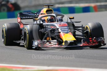 World © Octane Photographic Ltd. Formula 1 – Hungarian Post-Race Test - Day 1. Aston Martin Red Bull Racing TAG Heuer RB14 – Daniel Ricciardo. Hungaroring, Budapest, Hungary. Tuesday 31st July 2018.