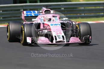 World © Octane Photographic Ltd. Formula 1 – Hungarian Post-Race Test - Day 1. Sahara Force India VJM11 – Nicholas Latifi. Hungaroring, Budapest, Hungary. Tuesday 31st July 2018.
