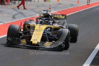World © Octane Photographic Ltd. Formula 1 – Hungarian Post-Race Test - Day 1. Renault Sport F1 Team RS18 – Nico Hulkenberg. Hungaroring, Budapest, Hungary. Tuesday 31st July 2018.